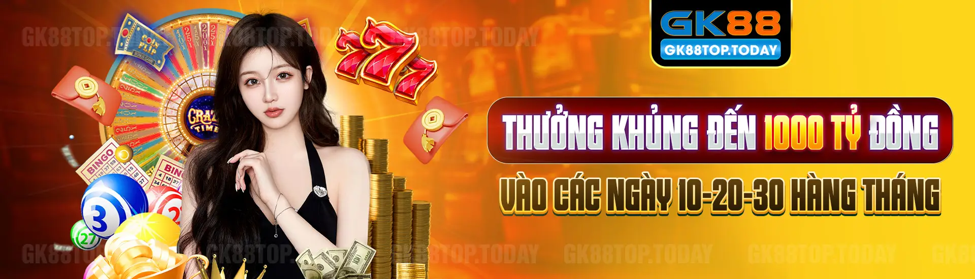thưởng khủng đến 1000 tỷ với các ngày trong tháng